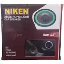 Niken Araç Hoparlörü 16cm 6.5inç 4 Ohm 180 Watt