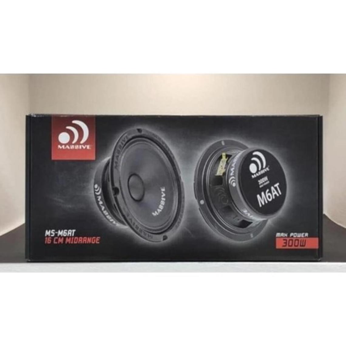 Massive MS-M6AT 16 cm 300 W 8 Ohm Midrange Hoparlör Yeni Seri