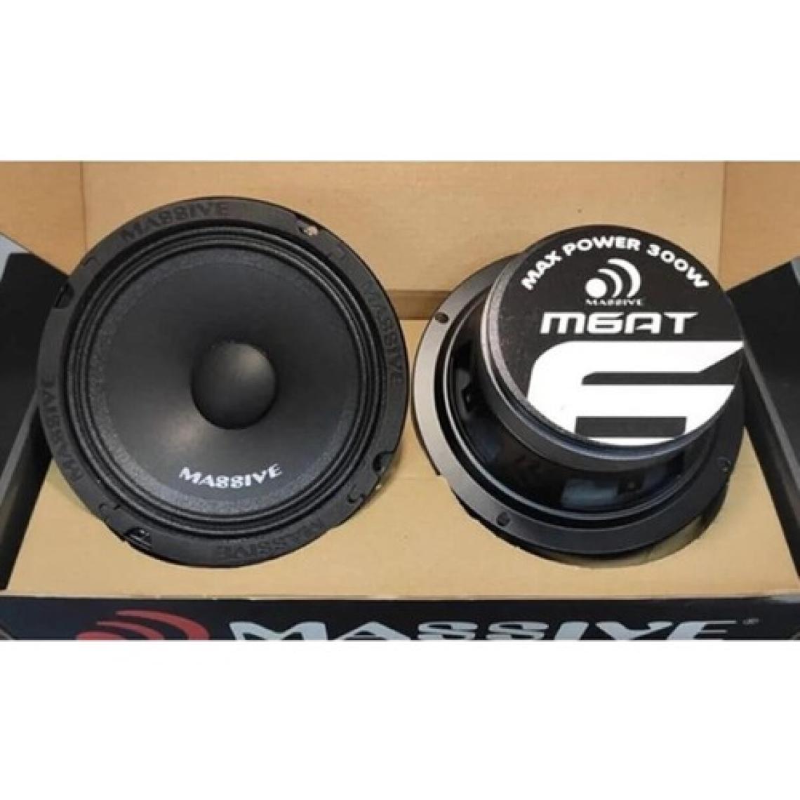Massive MS-M6AT 16 cm 300 W 8 Ohm Midrange Hoparlör Yeni Seri