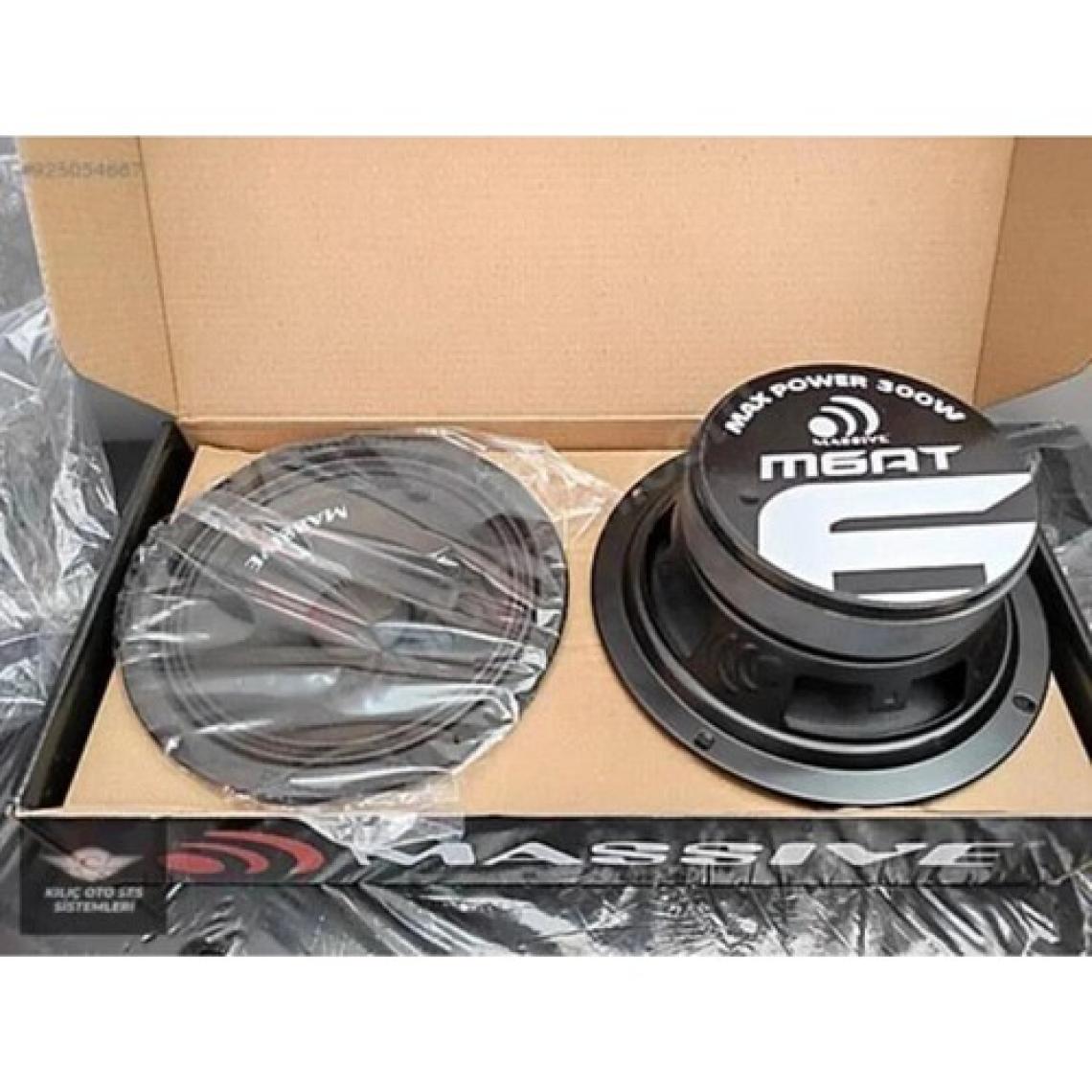 Massive MS-M6AT 16 cm 300 W 8 Ohm Midrange Hoparlör Yeni Seri