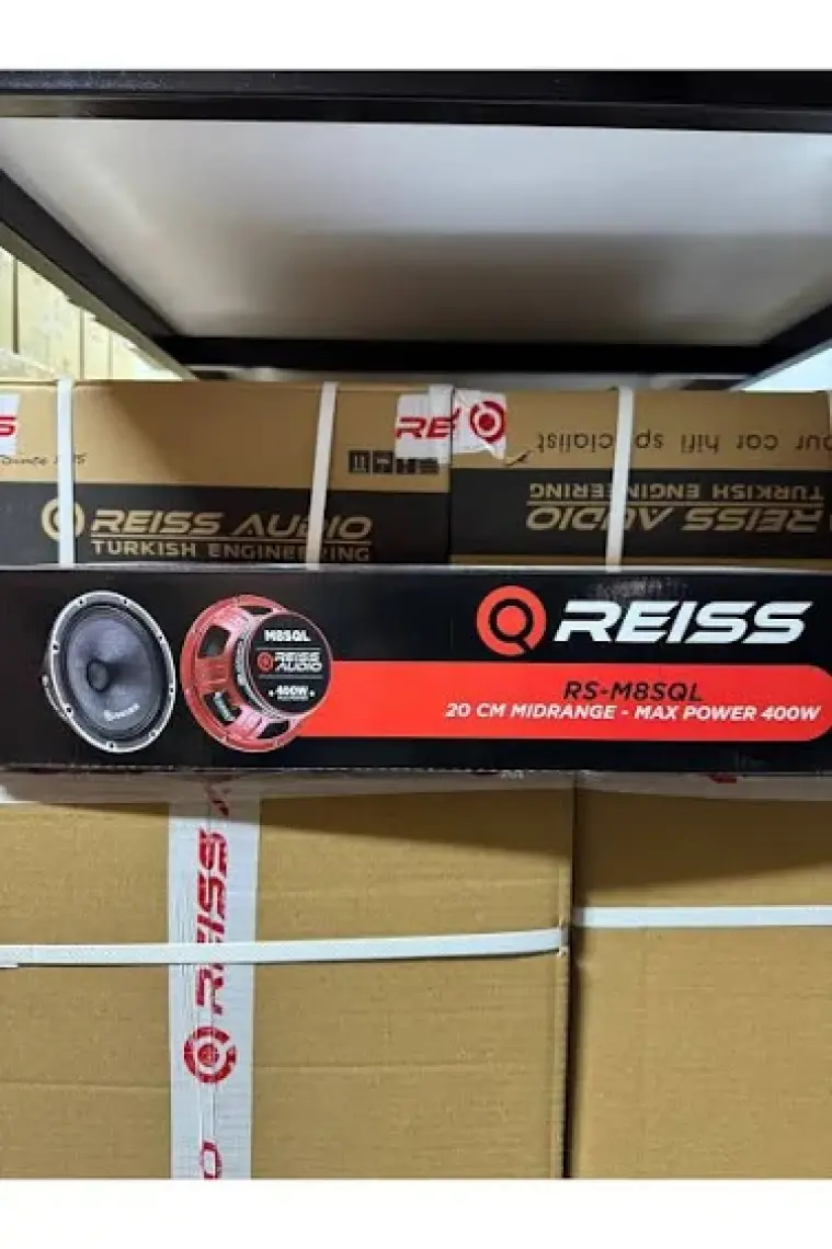 Reiss Audio Reiss 20 cm Midrange 500 Wat 200 Rms  RS-M8PX PRO