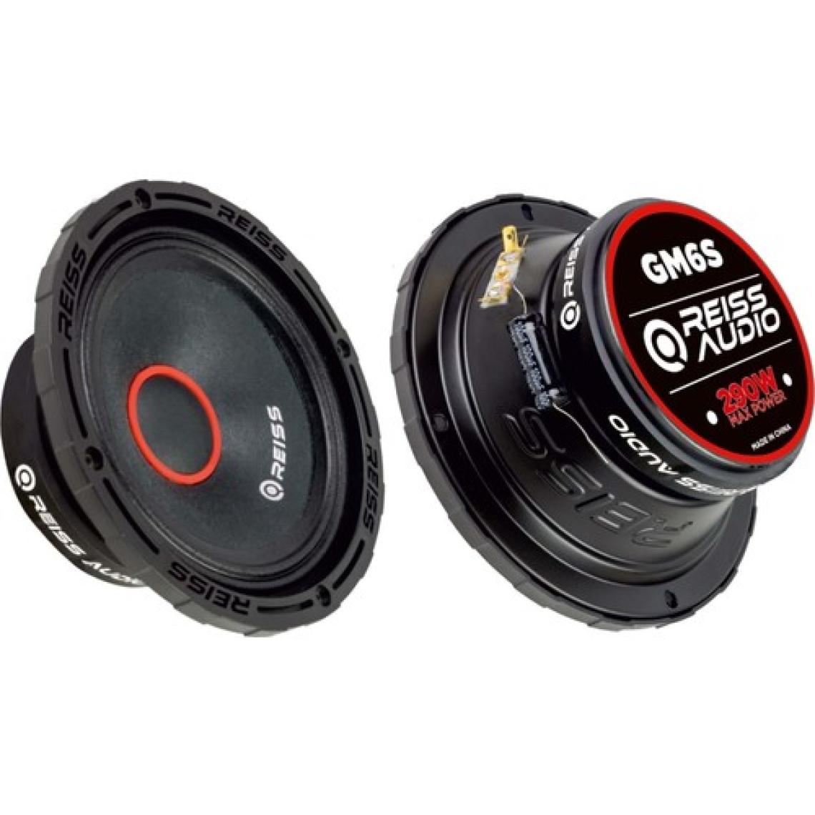 Reiss Audio RS-M6SOLO 200 Watt Max POWER+100 Watt Rms POWER+16CM Oto Midrange