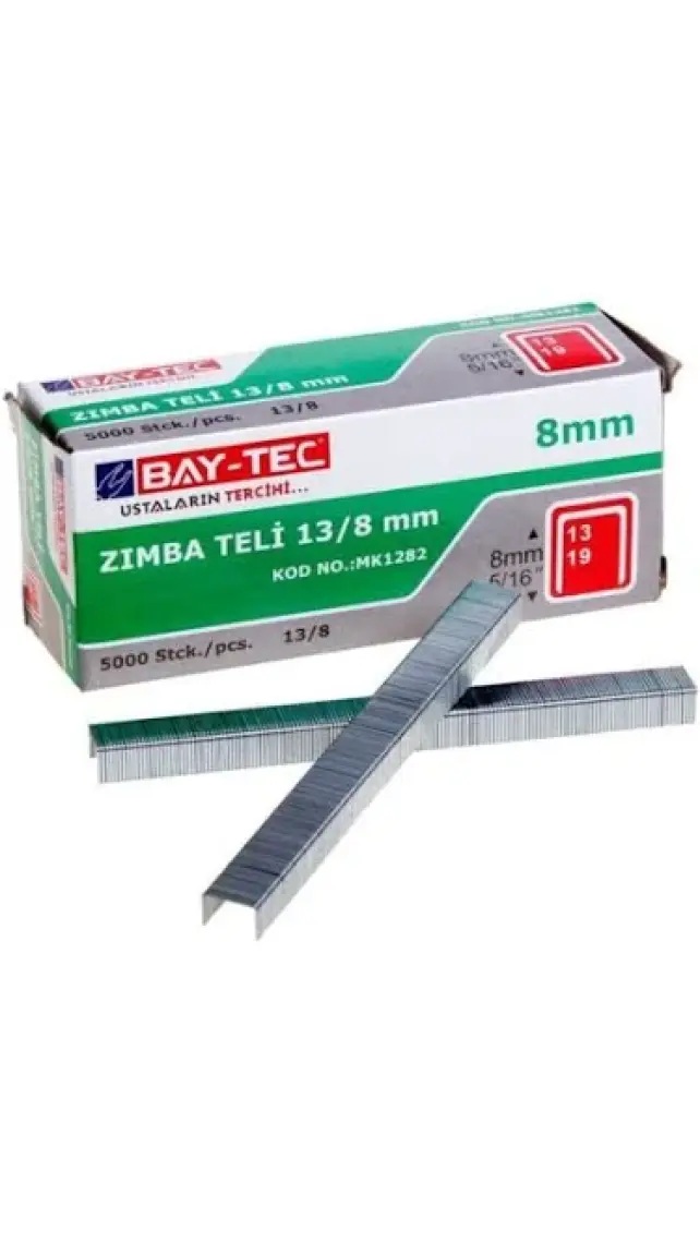 Bay-Tec 5000'LI Zımba Teli 13/8 MK1282