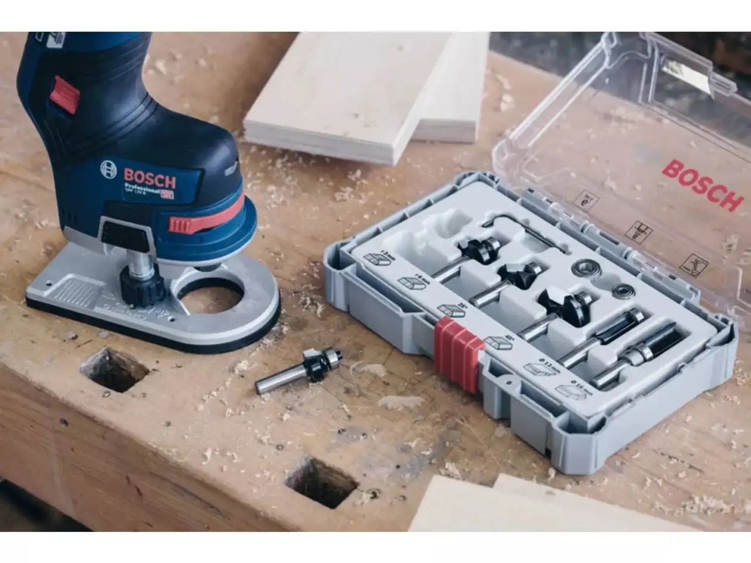 Bosch Freze Seti 30 Parça Karışık 6 mm (Pro) 2607017474
