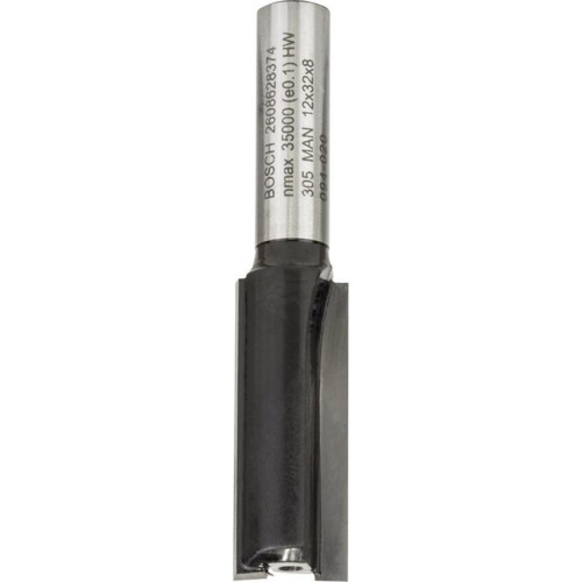 Bosch Standard W Çift Oluk Düz Freze 8*12*62MM
