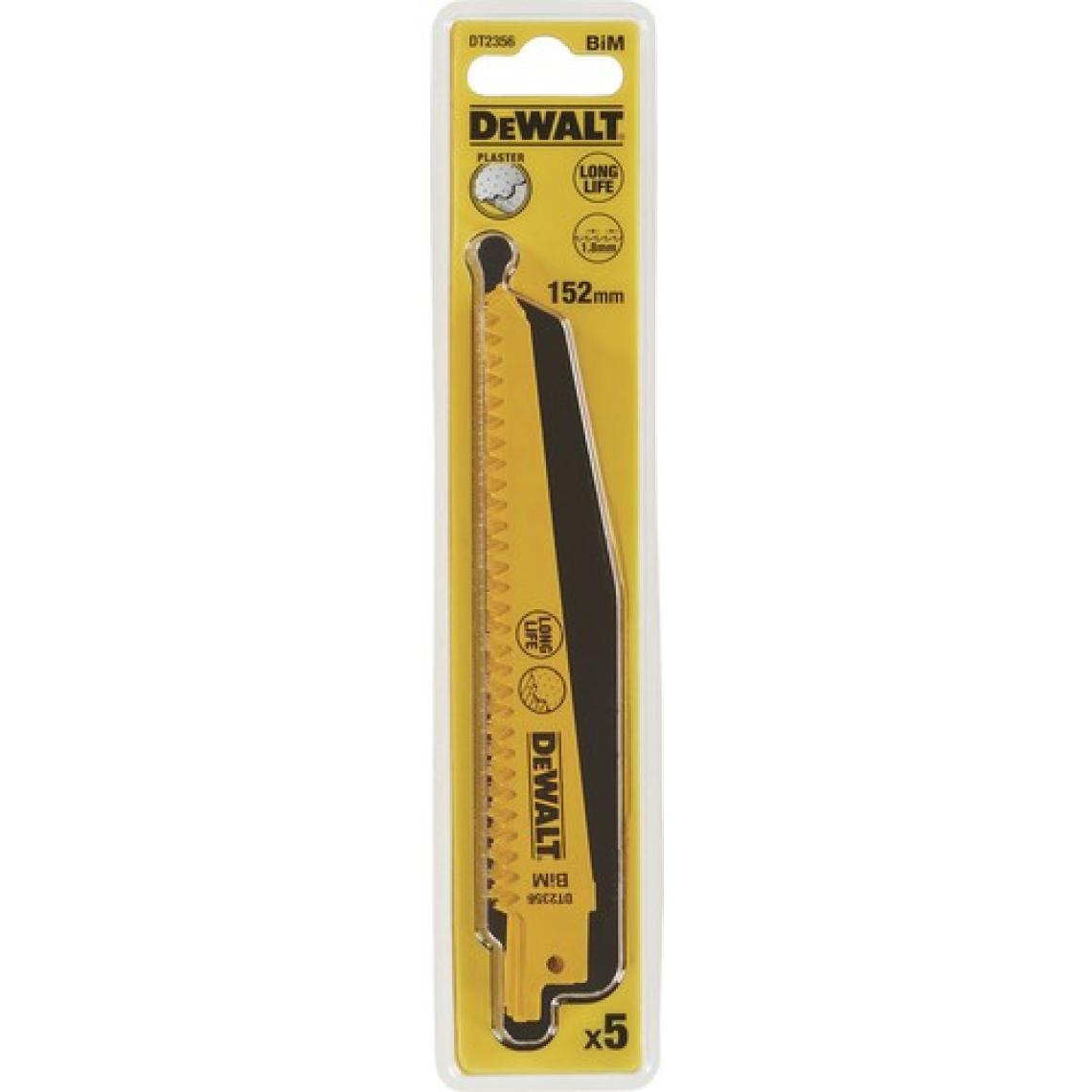Dewalt Dt2356 Özel Kesim Tilki Kuyruğu Testere Bıçağı Talaşsız Kesim 5Ad.