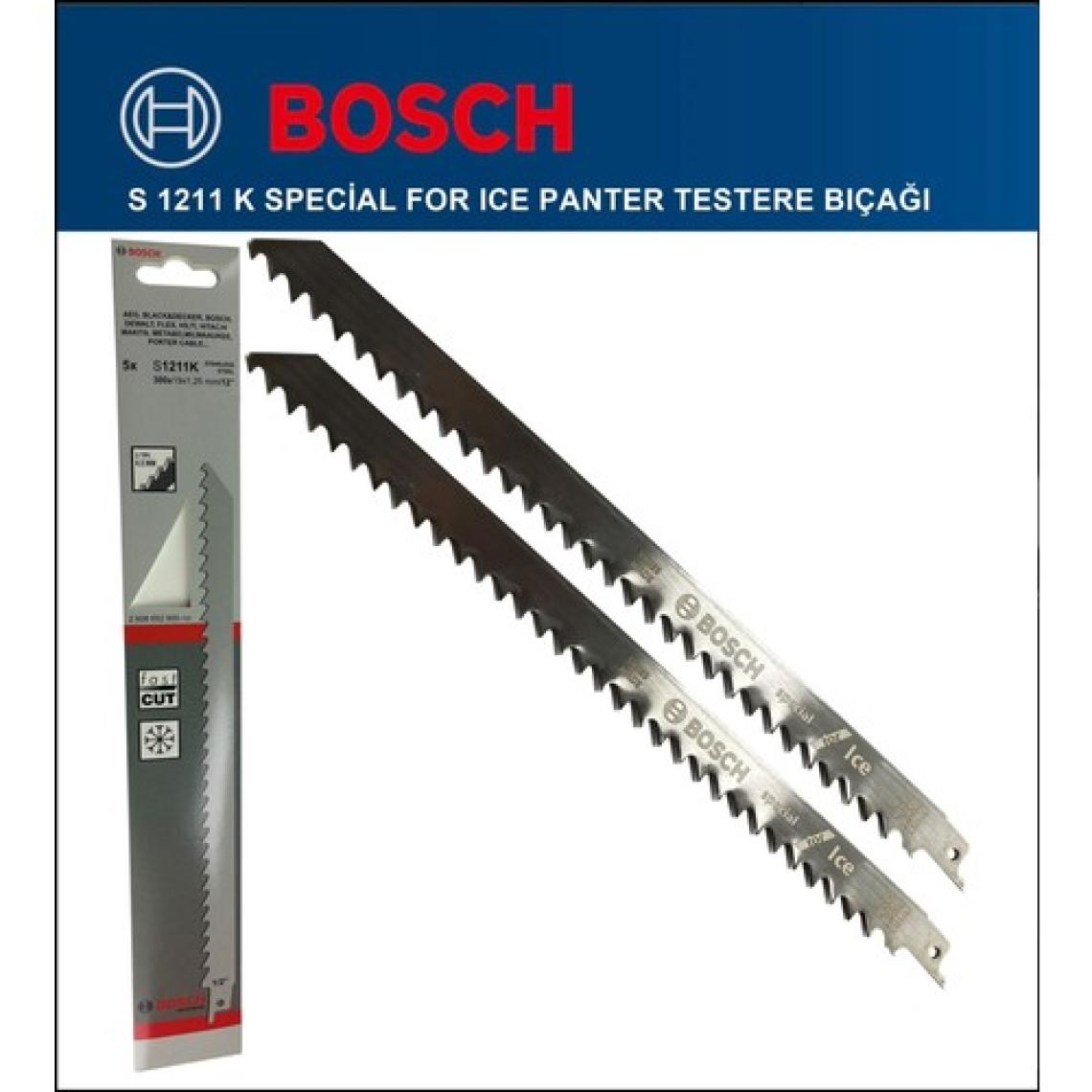 Bosch - Tilki Kuyruğu Bıçağı S 1211 K - Buz ve Kemik Kesme 2 608 652 900 2'li Paket