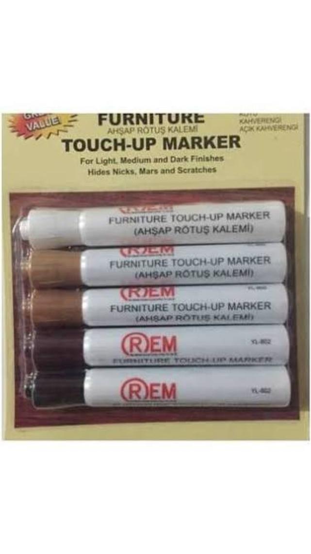 Lorin Ahşap Rötuş Kalemi 5'li Paket