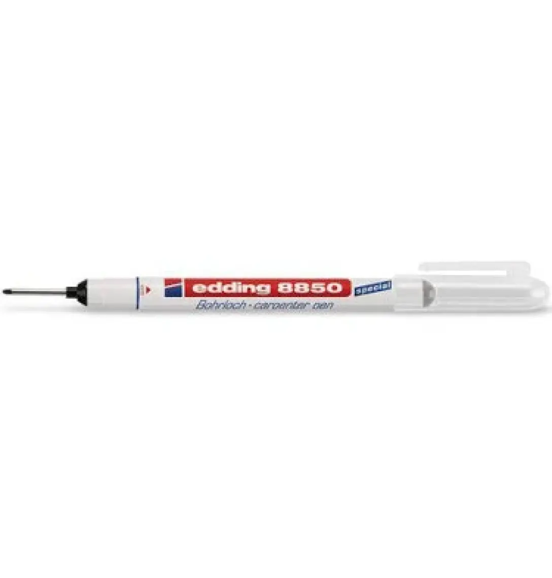 Edding 8850 Marangoz Markörü ~0.7-1 mm Ince Uzun Uçlu Montaj Işaretleme Marangoz Kalemi