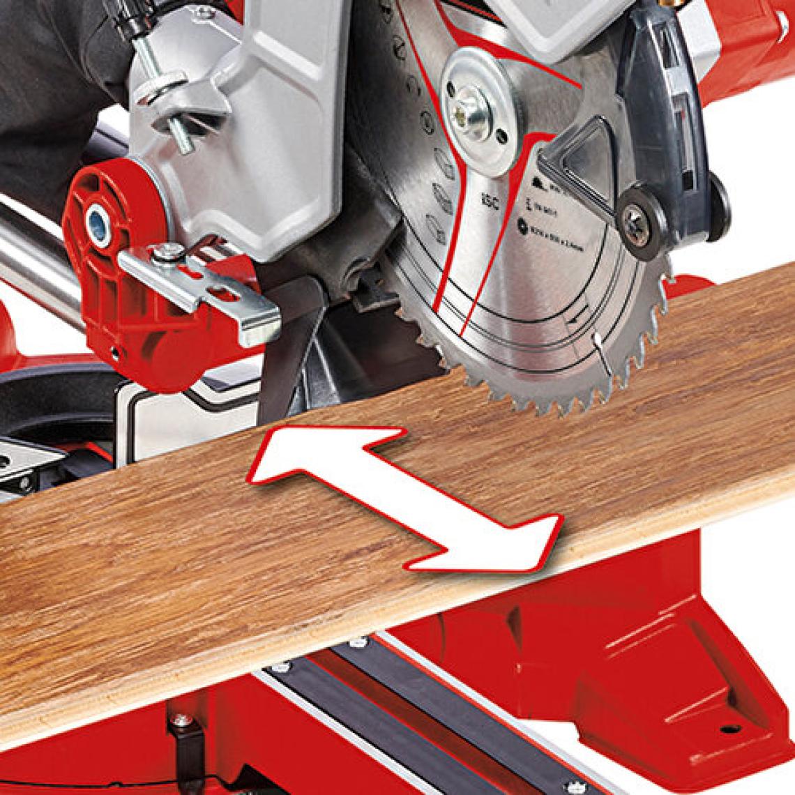 Einhell Tc-Sm 216 1600 W 216 mm Kızaklı Lazerli Pistonlu Gönye Kesme Makinesi