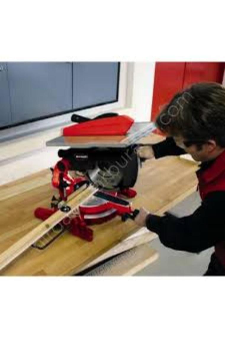 Einhell Tablalı Gönye Testere TC-MS 3017 T (2.000 W, Sert Metal Dişli Testere Bıçağı, yatay/ paralel durdurma, eğilebilir testere başı) - 4300347