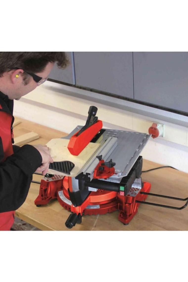 Einhell Tablalı Gönye Testere TC-MS 3017 T (2.000 W, Sert Metal Dişli Testere Bıçağı, yatay/ paralel durdurma, eğilebilir testere başı) - 4300347