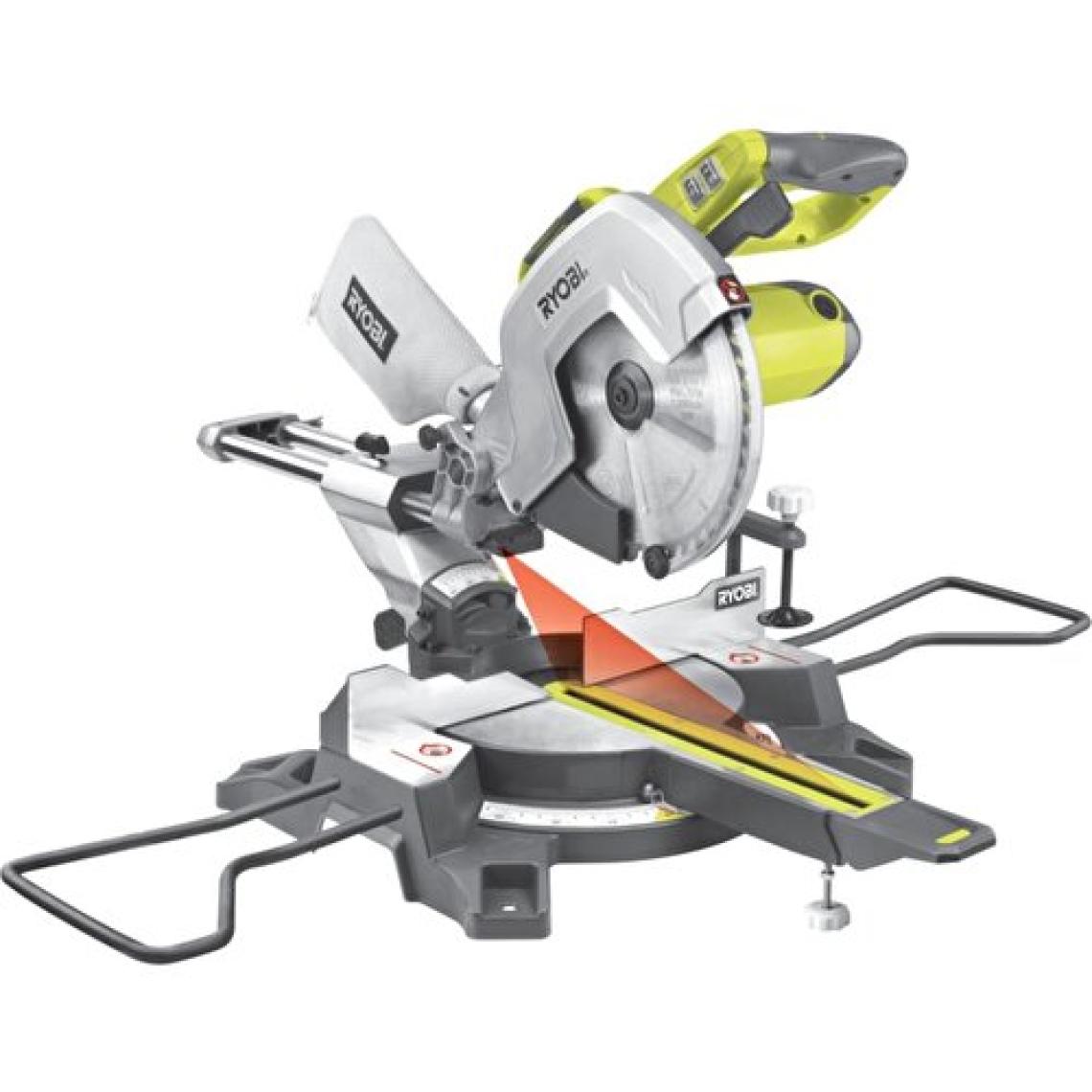 Ryobi EMS305RG 2200Watt 305mm Lazerli Zıvanalı Gönye Testere