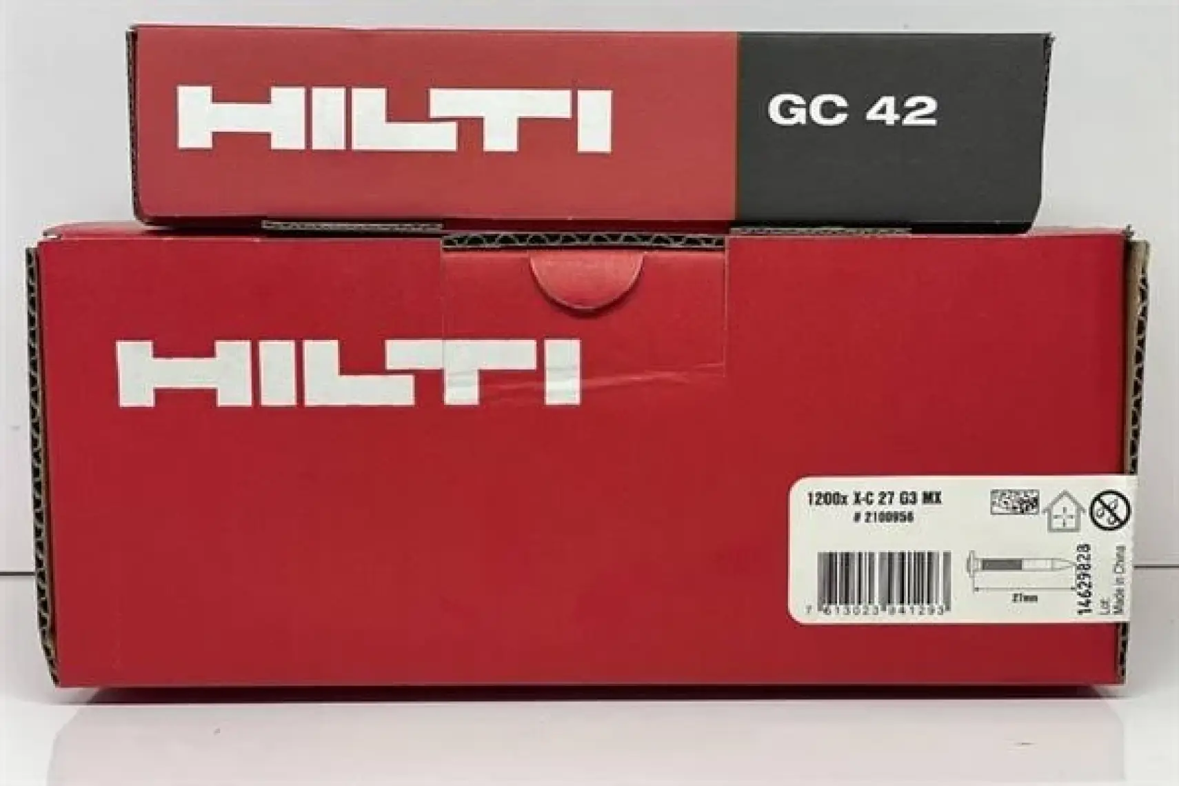 1200 Adet X-C 27 G3 Mx Beton Çivileri (Şeritli) Gaz Dahil