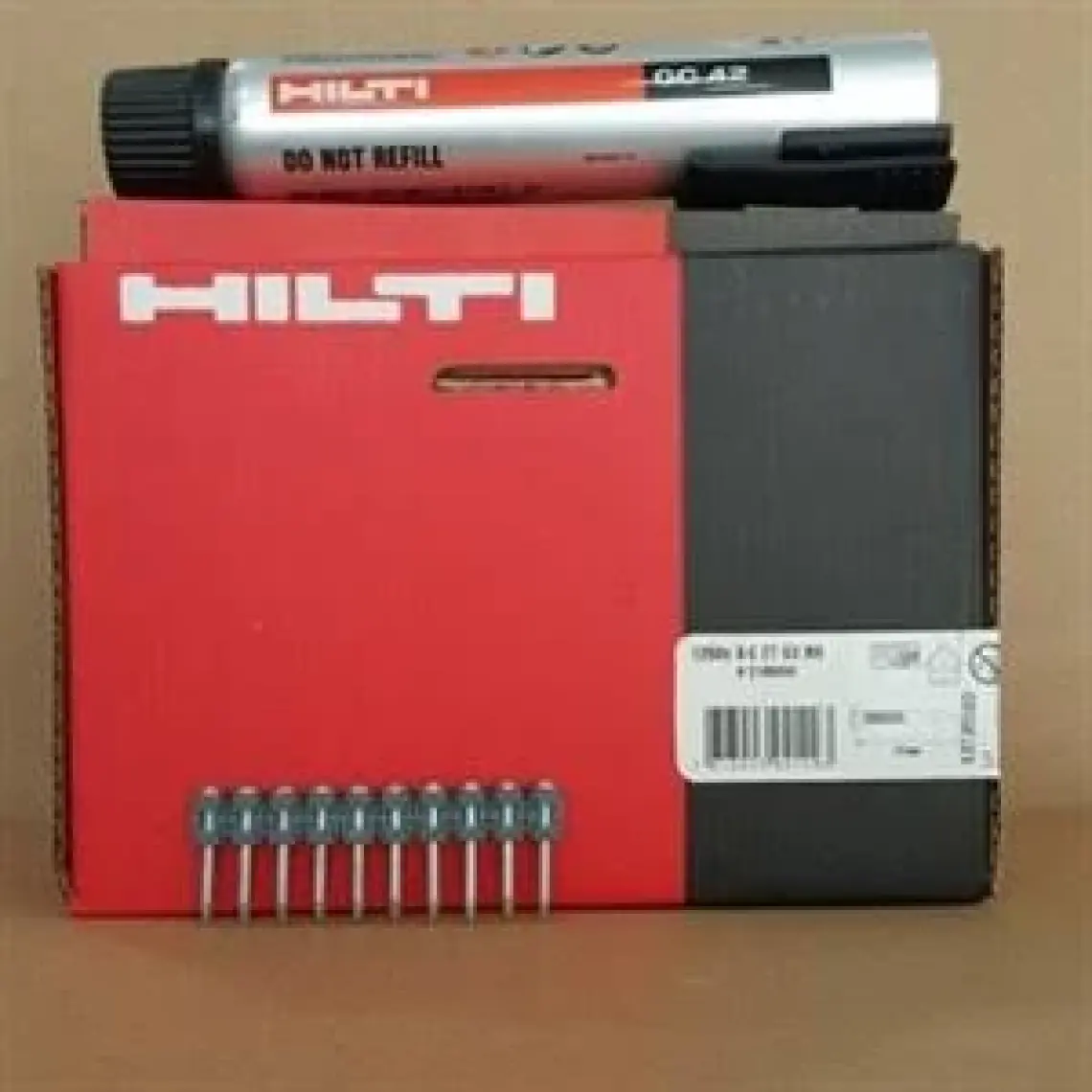 1200 Adet X-C 27 G3 Mx Beton Çivileri (Şeritli) Gaz Dahil