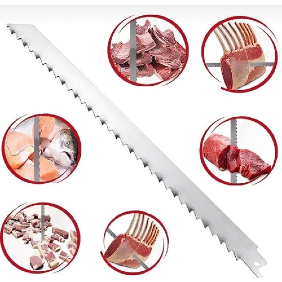 Gfb S1211K Kemik Kesme Tilki Kuyruğu Bıçağı 300 mm