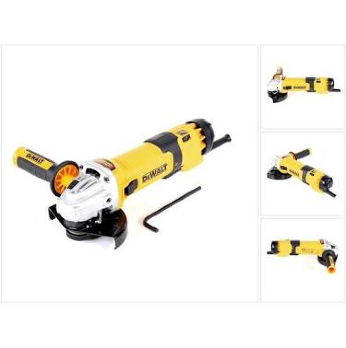 Dewalt DWE4257 Devir Ayarlı Avuç Taşlama 1500 Watt 125mm