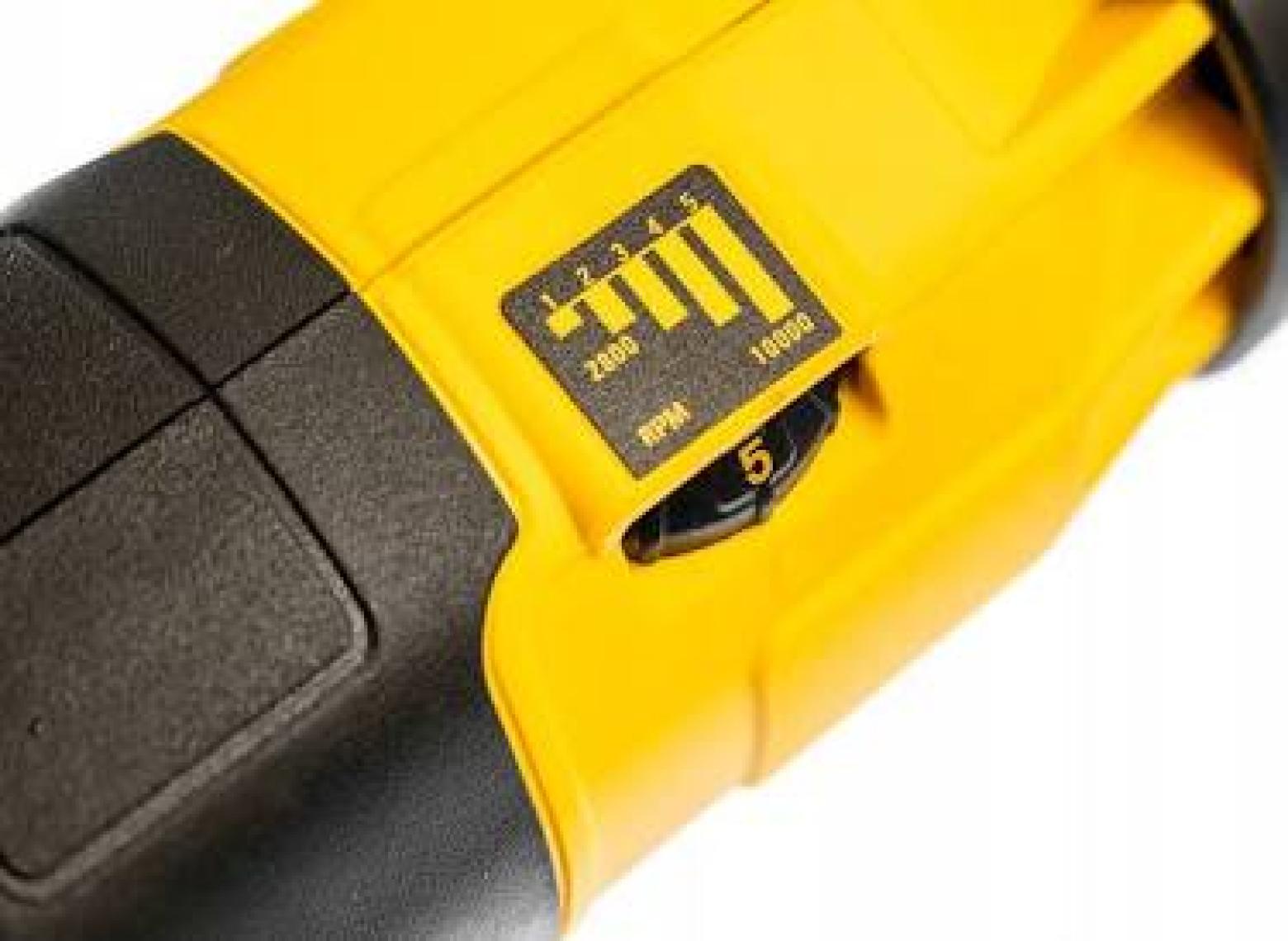 Dewalt DWE4257 Devir Ayarlı Avuç Taşlama 1500 Watt 125mm
