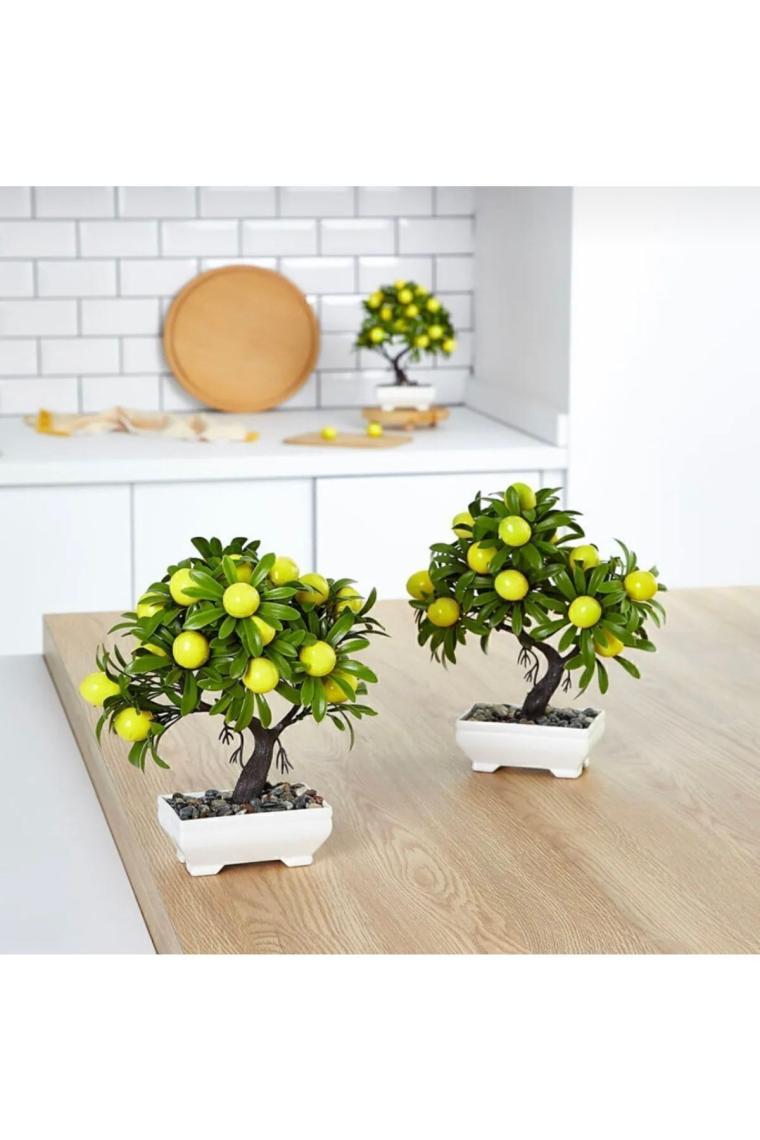 1 Adet Yapay Limon Ağacı