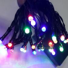 Pandoli Yeşil Kablolu Pilli LED Işık 5 Metre Karışık Renk