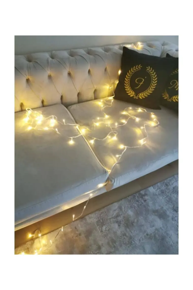 Yılbaşı Ağacı Kaliteli Dış Mekana Dayanıklı 100 Lü LED 10 M
