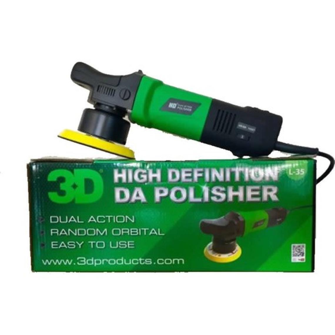3D Orbital Makina Çift Hareketli Polisaj Makinesi L35HD