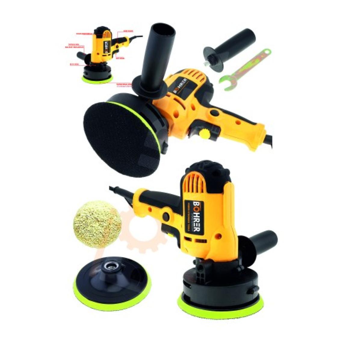 Böhrer Böhr Pross 1200 Watt Mini Polisaj Cila Zımpara Parlatma Makinesi