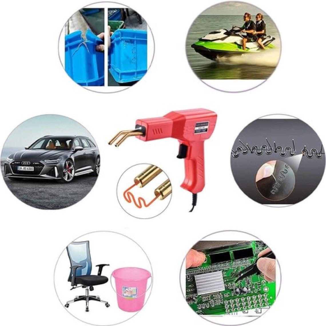 Valkyrie 600 Uçlu Araba Tampon Plastik Tamir Kaynak Makinesi
