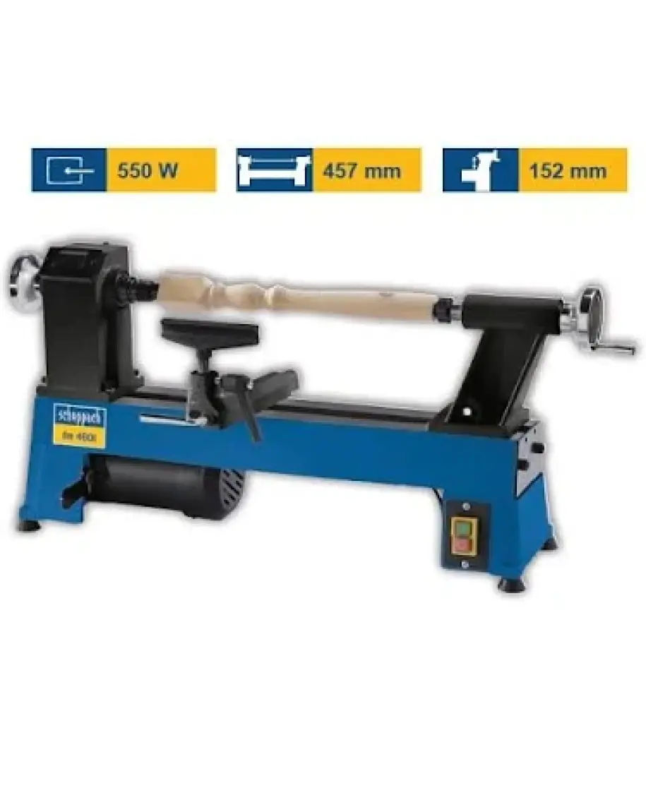 Scheppach DM460T Ağaç Torna Makinası