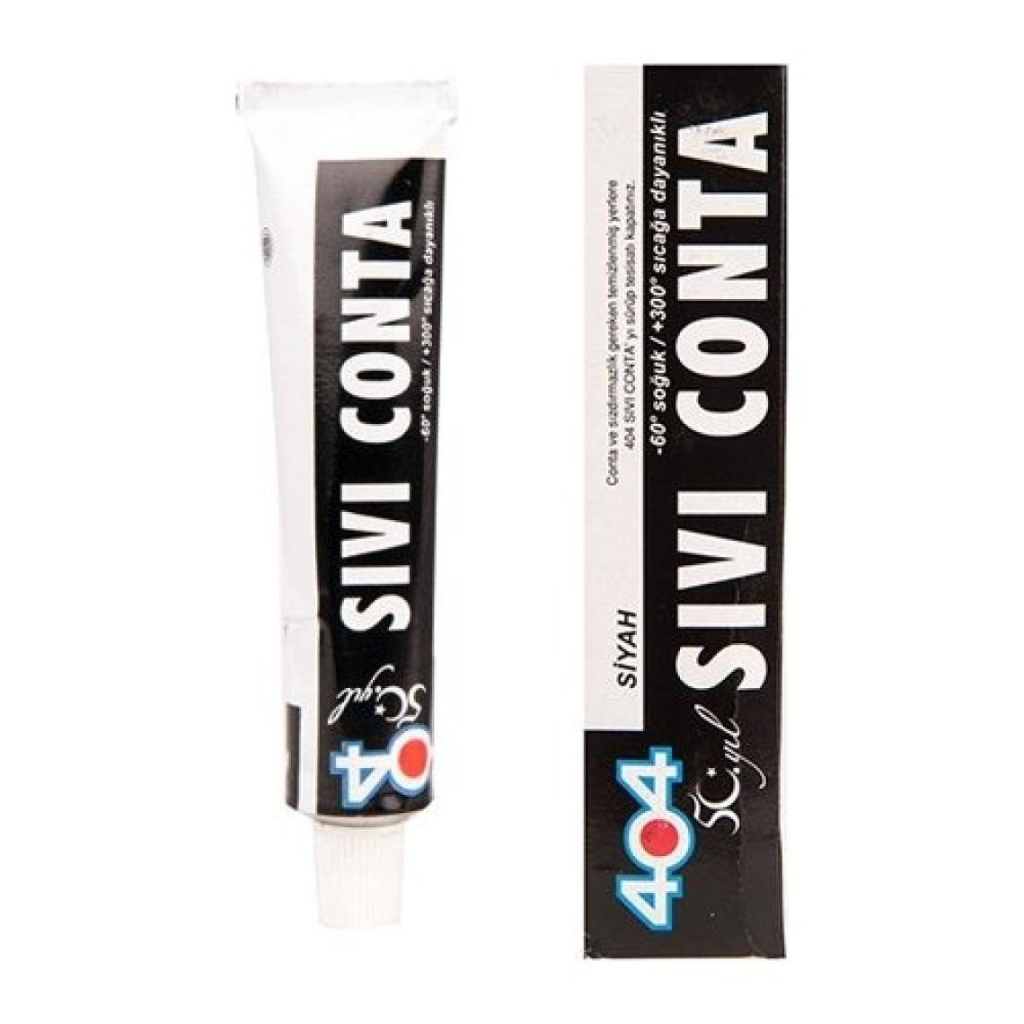 404 Kimya Sıvı Conta Siyah 80 gr