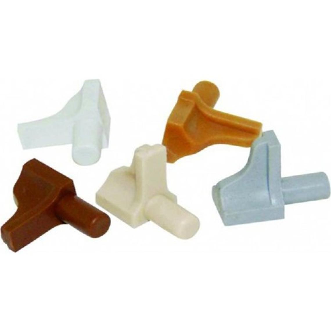 Ayder Plastik Dübelli Raf Pimi 6 mm Beyaz ( 50 Adet )