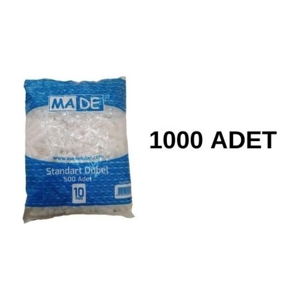 Made Plastik Dübel 10 mm 1000 Adet