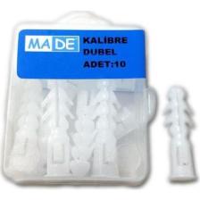 Made Kalibre Dübel 8 mm 10 Adet