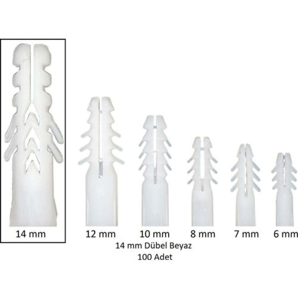 Pimapen Pvc Pencere ve Kapı Kolu Beyaz 2 Adet