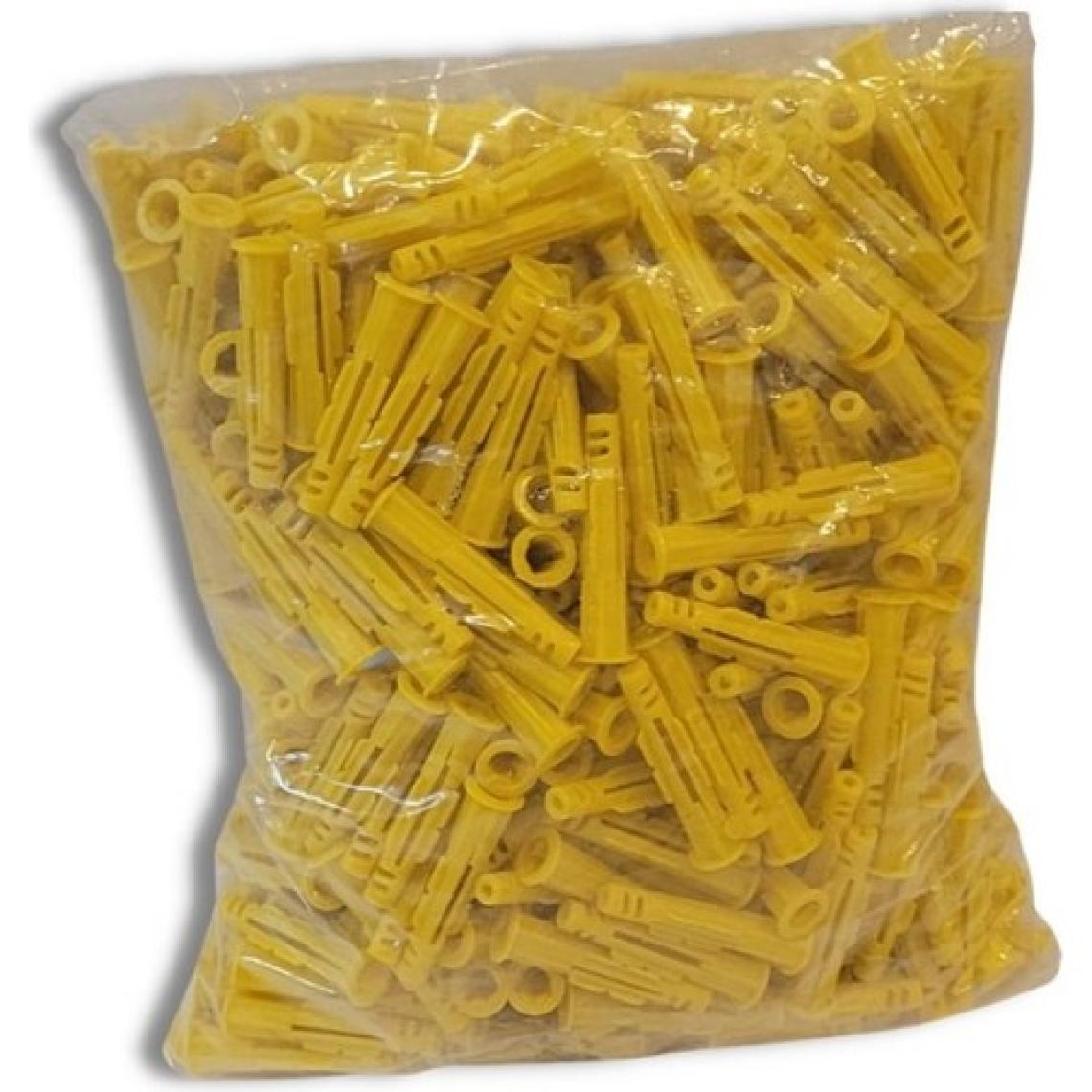 Dübel Sarı Roket Dübel 8 mm 500 Lük Poşet