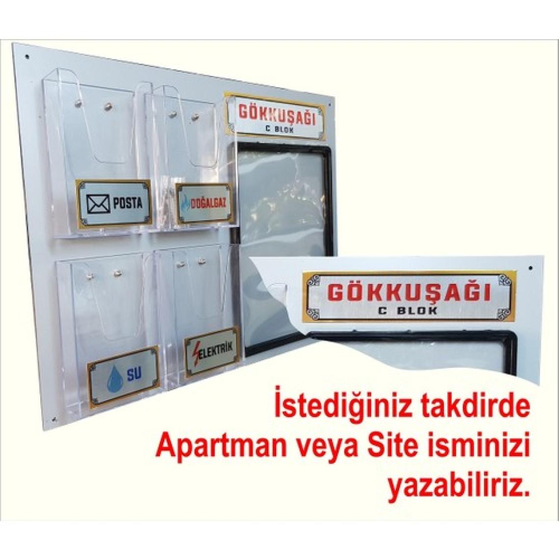 Maben D-014 Maben Apartman-Site Toplu Fatura Kutusu (A4)