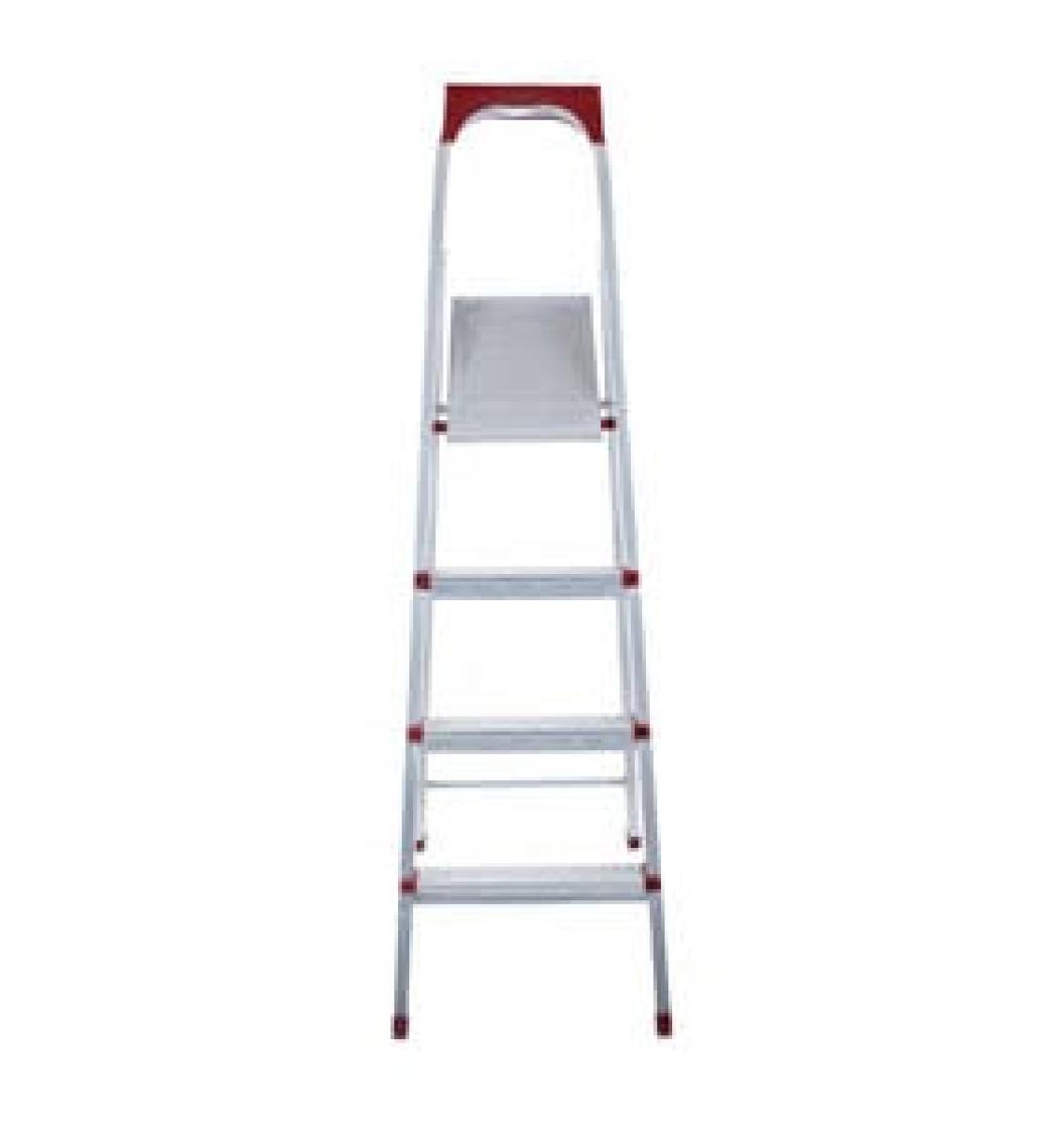 Kanat Elips Galvanizli Katlanabilir Profil Merdiven 3+1 Basamak
