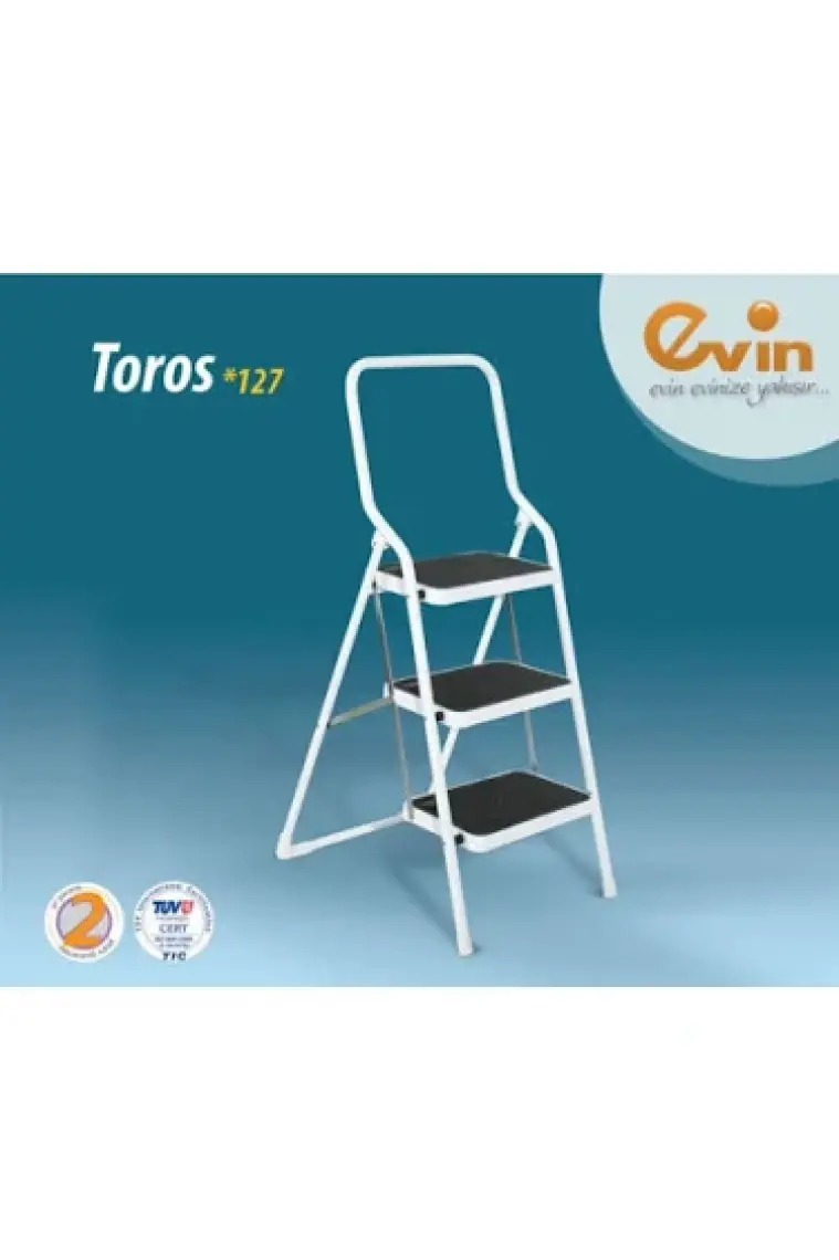 Evin Toros Katlanır 3'lü Lüks Merdiven