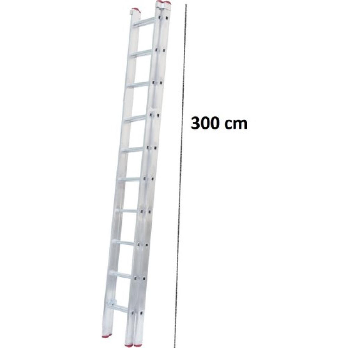 Beykon 3+3 Toplam 6 Metre Alüminyum Sürgülü (Ptt) Merdiveni