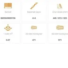 Saraylı Alüminyum Merdivem Çift Taraflı 4+4