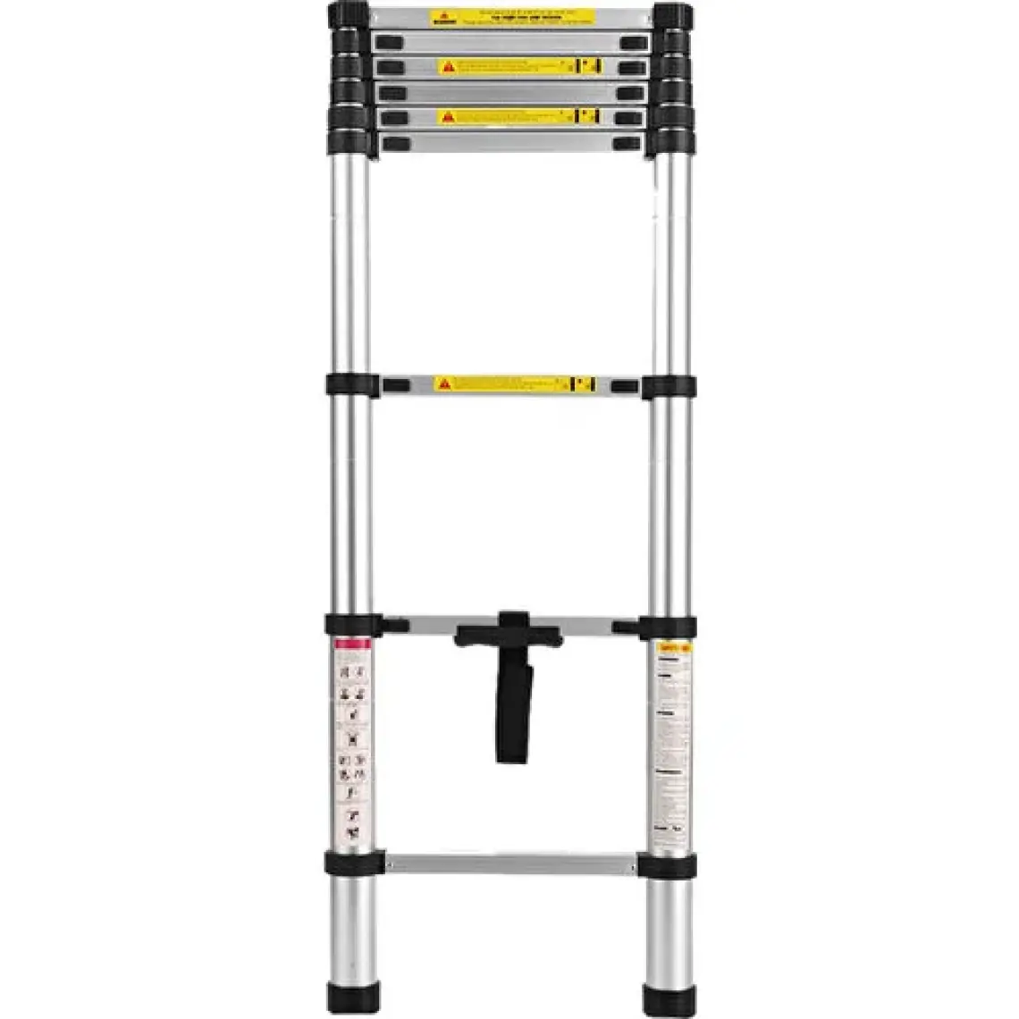 Packtech Alüminyum Teleskopik Merdiven | 14 Basamak - 4.1 Metre