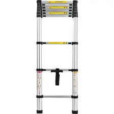 Packtech Alüminyum Teleskopik Merdiven | 14 Basamak - 4.1 Metre