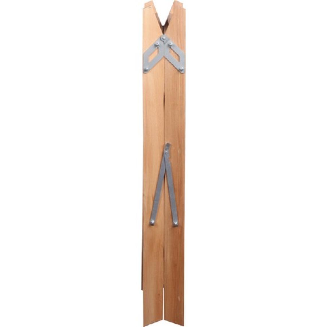 Ahşap A tipi çift taraflı kullanım 4 Basamaklı Merdiven 100x40 Cm