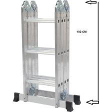 Beykon Katlanır Çok Amaçlı Merdiven 3.50 M 12 Basamaklı (By 103)