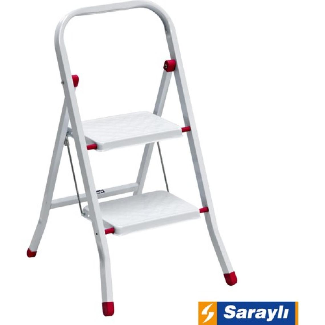 Saraylı 1632 Pratik Metal 2 Basamaklı Merdiven