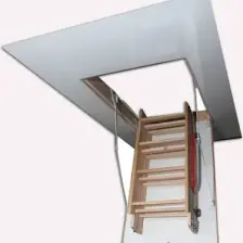 Maya Ahşap 60X120 Cm Katlanır Çatı Merdiveni