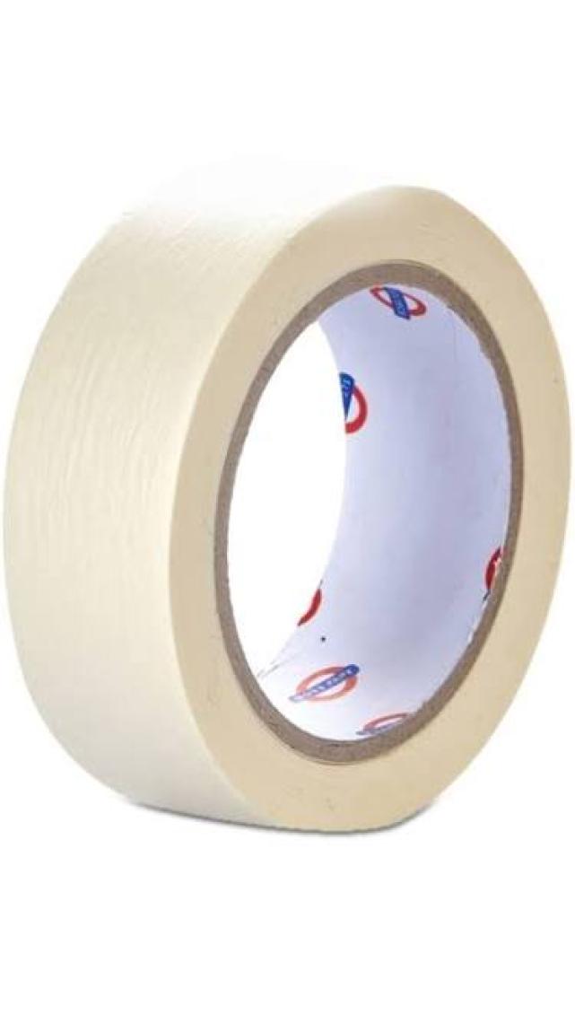 Boss Tape Beyaz Renkli Maskeleme Boya Bandı Kağıt Bant