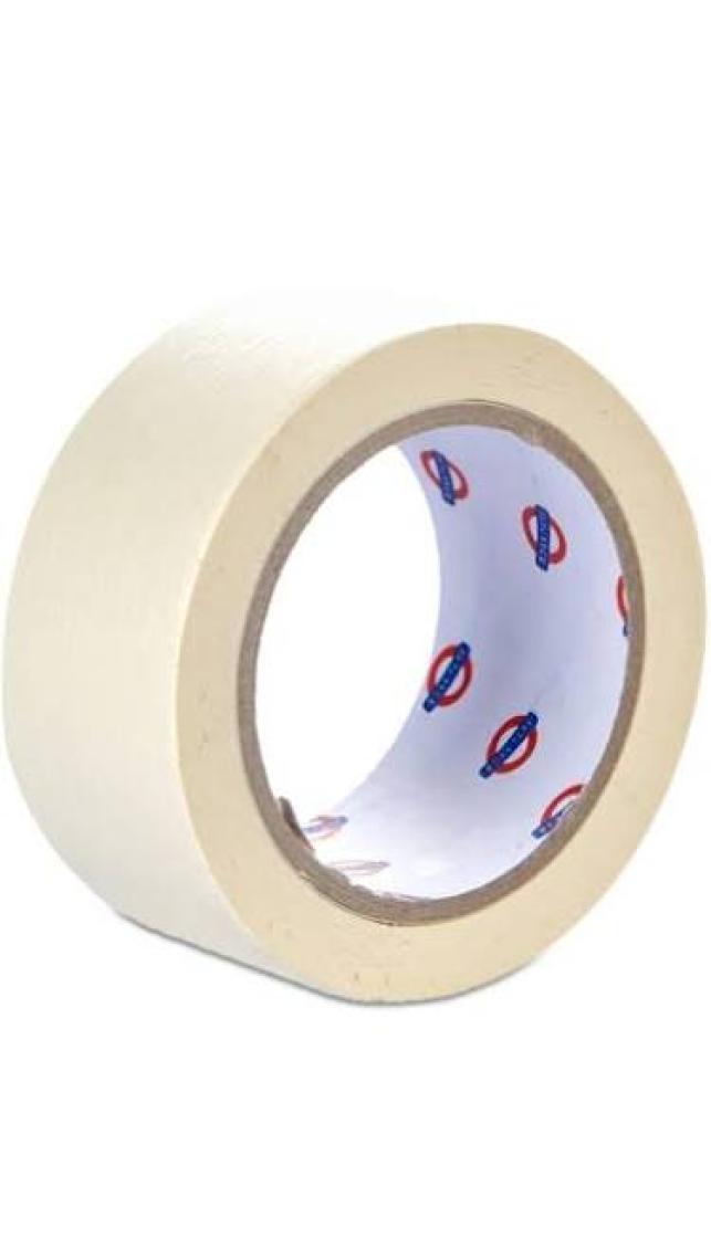 Boss Tape Beyaz Renkli Maskeleme Boya Bandı Kağıt Bant