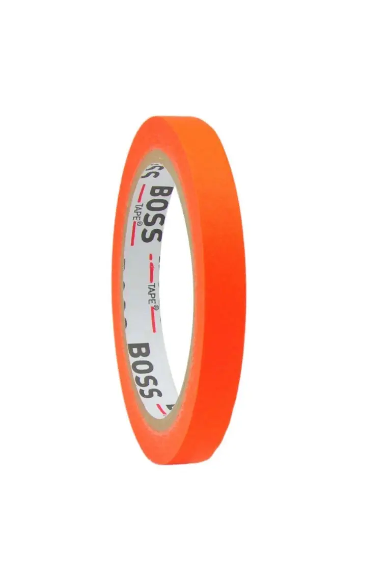 Boss Tape Turuncu Renkli Maskeleme Boya Bandı Kağıt Bant