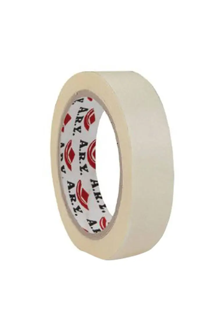 ARY 6 Adet Ary Maskeleme Bandı Boya Bandı Kağıt Bant 24mm x 25m